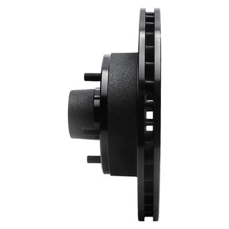 R1 Concepts® - eLINE™ Drilled and Slotted 1-Piece Front Passenger Side Brake Rotor