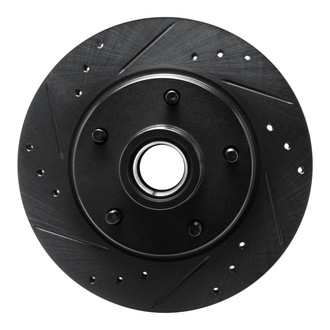 R1 Concepts® - eLINE™ Drilled and Slotted 1-Piece Front Brake Rotor