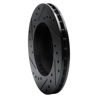 R1 Concepts® - eLINE™ Drilled and Slotted 1-Piece Front Passenger Side Brake Rotor