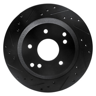 R1 Concepts® - eLINE™ Drilled and Slotted 1-Piece Brake Rotor