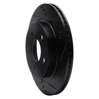 R1 Concepts® - eLINE™ Drilled and Slotted 1-Piece Rear Passenger Side Brake Rotor
