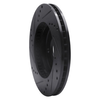 R1 Concepts® - eLINE™ Drilled and Slotted 1-Piece Front Passenger Side Brake Rotor