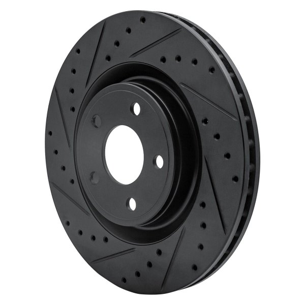 R1 Concepts® - eLINE™ Drilled and Slotted 1-Piece Front Brake Rotor