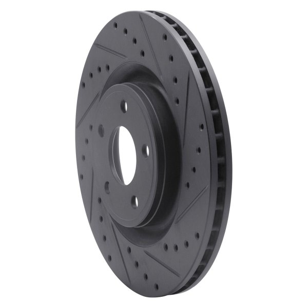 R1 Concepts® - eLINE™ Drilled and Slotted 1-Piece Front Brake Rotor