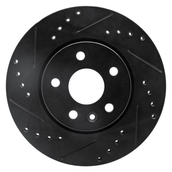 R1 Concepts® - eLINE™ Drilled and Slotted 1-Piece Front Brake Rotor