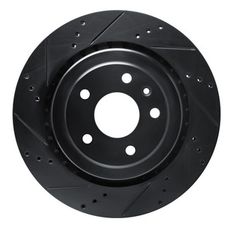 R1 Concepts® - eLINE™ Drilled and Slotted 1-Piece Brake Rotor