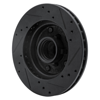 R1 Concepts® - eLINE™ Drilled and Slotted 1-Piece Front Brake Rotor