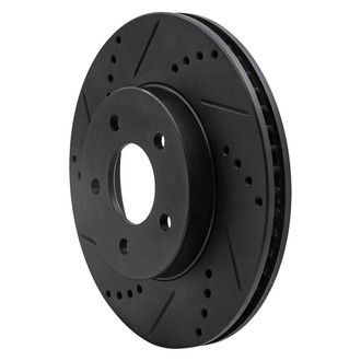 R1 Concepts® - eLINE™ Drilled and Slotted 1-Piece Front Brake Rotor