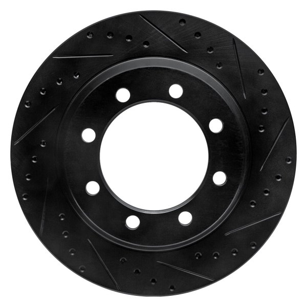 R1 Concepts® - eLINE™ Drilled and Slotted 1-Piece Front Brake Rotor