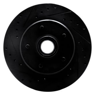 R1 Concepts® - eLINE™ Drilled and Slotted 1-Piece Front Brake Rotor