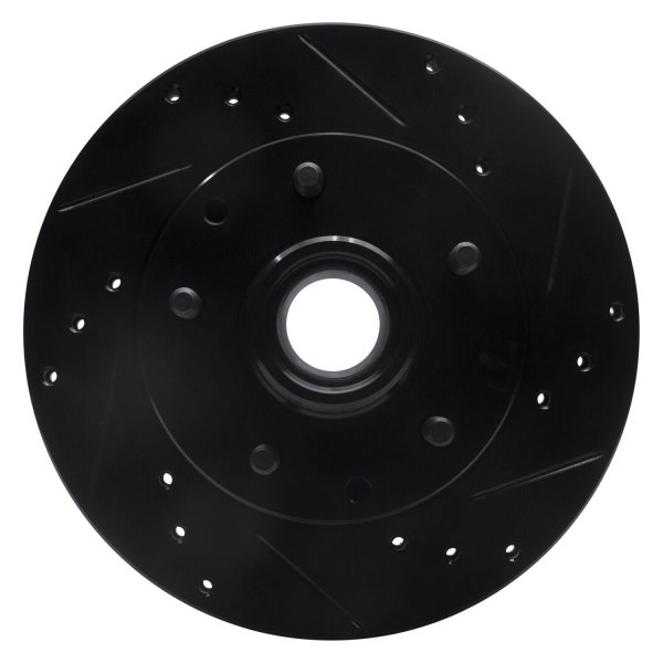 R1 Concepts® - eLINE™ Drilled and Slotted 1-Piece Front Brake Rotor