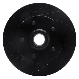 R1 Concepts® - eLINE™ Drilled and Slotted 1-Piece Front Brake Rotor