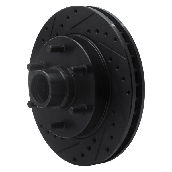 R1 Concepts® - eLINE™ Drilled and Slotted 1-Piece Front Brake Rotor