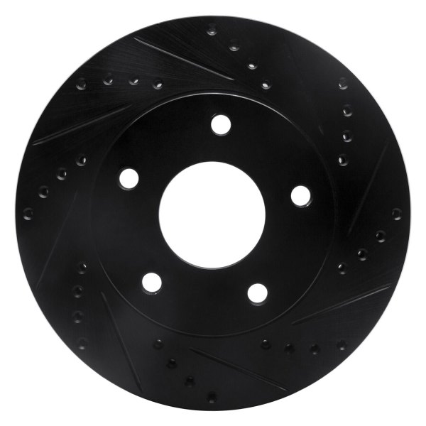 R1 Concepts® - eLINE™ Drilled and Slotted 1-Piece Front Brake Rotor