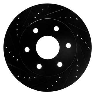 R1 Concepts® - eLINE™ Drilled and Slotted 1-Piece Brake Rotor