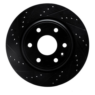 R1 Concepts® - eLINE™ Drilled and Slotted 1-Piece Brake Rotor