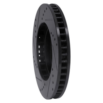 R1 Concepts® - eLINE™ Drilled and Slotted 1-Piece Front Passenger Side Brake Rotor