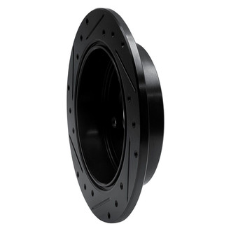 R1 Concepts® - eLINE™ Drilled and Slotted 1-Piece Rear Passenger Side Brake Rotor