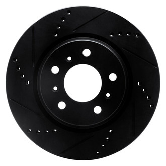 R1 Concepts® - eLINE™ Drilled and Slotted 1-Piece Brake Rotor