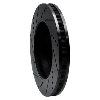R1 Concepts® - eLINE™ Drilled and Slotted 1-Piece Front Passenger Side Brake Rotor