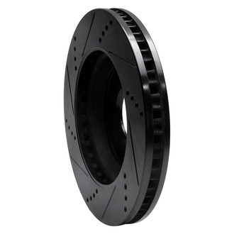 R1 Concepts® - eLINE™ Drilled and Slotted 1-Piece Front Passenger Side Brake Rotor