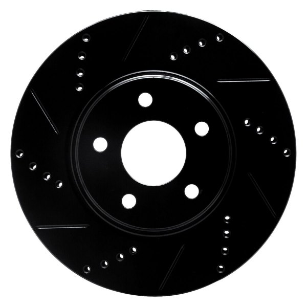 R1 Concepts® - eLINE™ Drilled and Slotted 1-Piece Front Brake Rotor