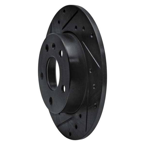 R1 Concepts® - eLINE™ Drilled and Slotted 1-Piece Rear Brake Rotor