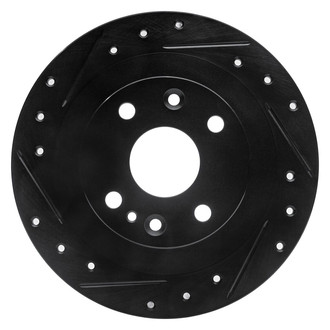 R1 Concepts® - eLINE™ Drilled and Slotted 1-Piece Brake Rotor