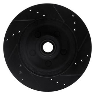 R1 Concepts® - eLINE™ Drilled and Slotted 1-Piece Front Brake Rotor
