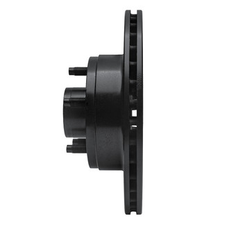 R1 Concepts® - eLINE™ Drilled and Slotted 1-Piece Front Passenger Side Brake Rotor