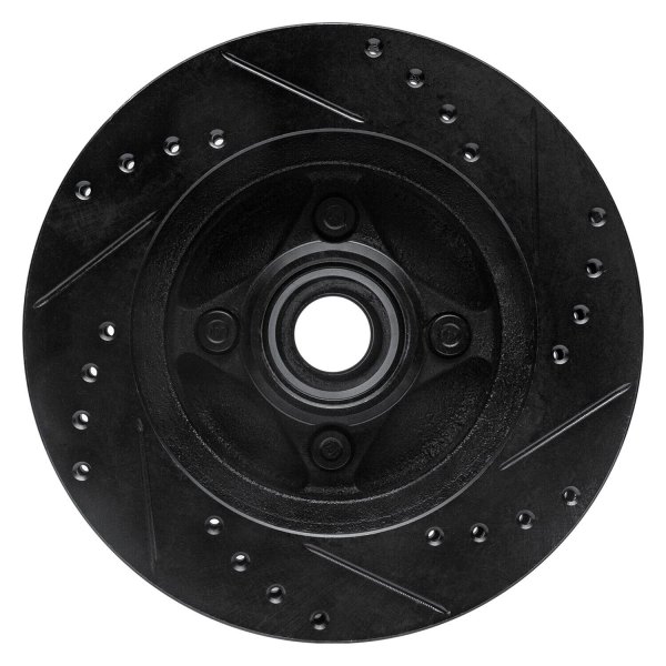 R1 Concepts® - eLINE™ Drilled and Slotted 1-Piece Front Brake Rotor