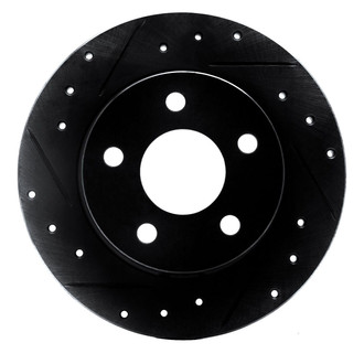 R1 Concepts® - eLINE™ Drilled and Slotted 1-Piece Brake Rotor