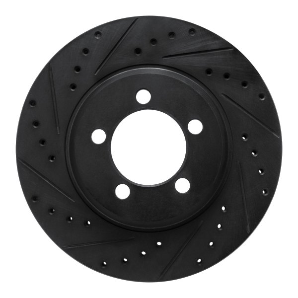 R1 Concepts® - eLINE™ Drilled and Slotted 1-Piece Front Brake Rotor