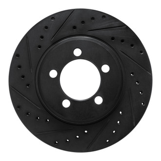 R1 Concepts® - eLINE™ Drilled and Slotted 1-Piece Front Brake Rotor