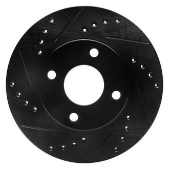 R1 Concepts® - eLINE™ Drilled and Slotted 1-Piece Brake Rotor