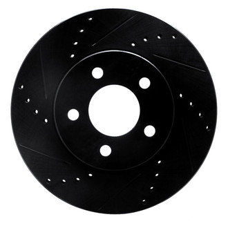R1 Concepts® - eLINE™ Drilled and Slotted 1-Piece Brake Rotor