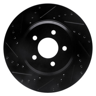 R1 Concepts® - eLINE™ Drilled and Slotted 1-Piece Brake Rotor