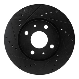 R1 Concepts® - eLINE™ Drilled and Slotted 1-Piece Front Brake Rotor