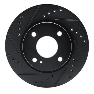 R1 Concepts® - eLINE™ Drilled and Slotted 1-Piece Front Brake Rotor