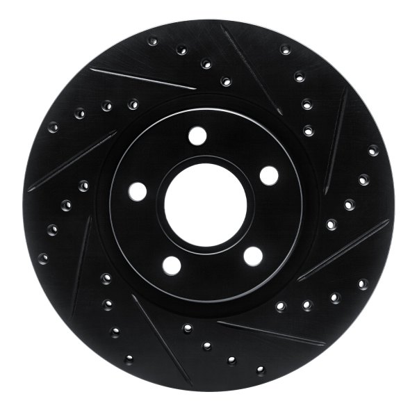 R1 Concepts® - eLINE™ Drilled and Slotted 1-Piece Front Brake Rotor