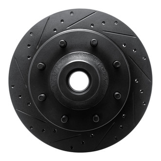 R1 Concepts® - eLINE™ Drilled and Slotted 1-Piece Front Brake Rotor