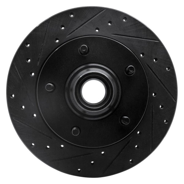 R1 Concepts® - eLINE™ Drilled and Slotted 1-Piece Front Brake Rotor