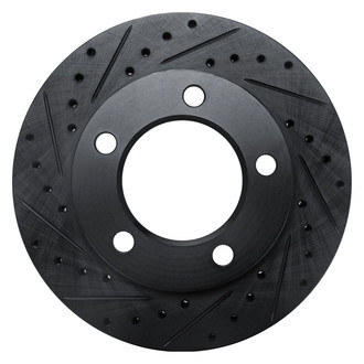 R1 Concepts® - eLINE™ Drilled and Slotted 1-Piece Front Brake Rotor