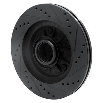 R1 Concepts® - eLINE™ Drilled and Slotted 1-Piece Front Brake Rotor