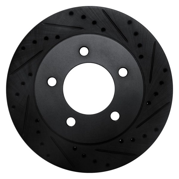 R1 Concepts® - eLINE™ Drilled and Slotted 1-Piece Front Brake Rotor