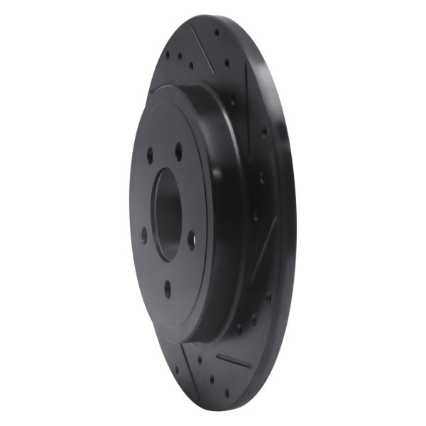 R1 Concepts® - eLINE™ Drilled and Slotted 1-Piece Rear Brake Rotor