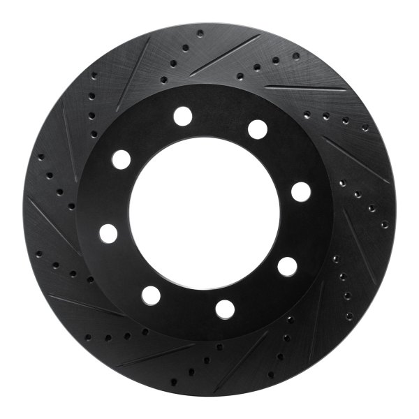 R1 Concepts® - eLINE™ Drilled and Slotted 1-Piece Front Brake Rotor