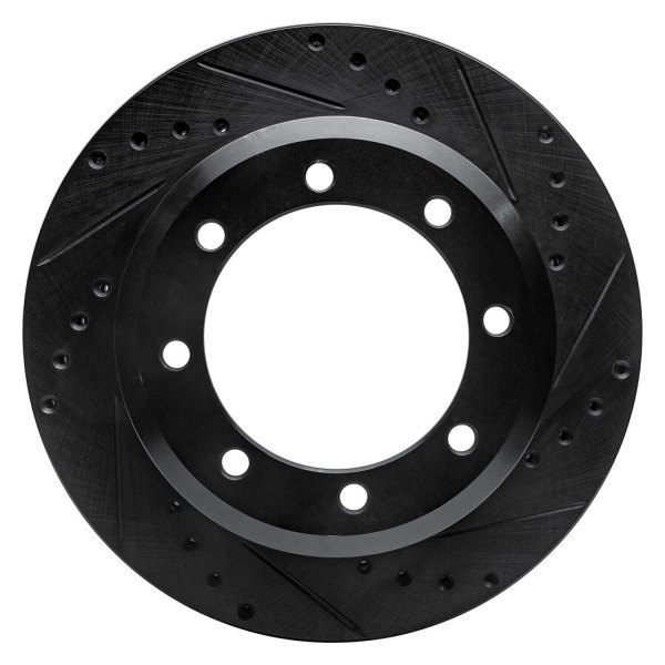 R1 Concepts® - eLINE™ Drilled and Slotted 1-Piece Rear Brake Rotor