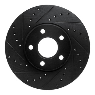 R1 Concepts® - eLINE™ Drilled and Slotted 1-Piece Front Brake Rotor