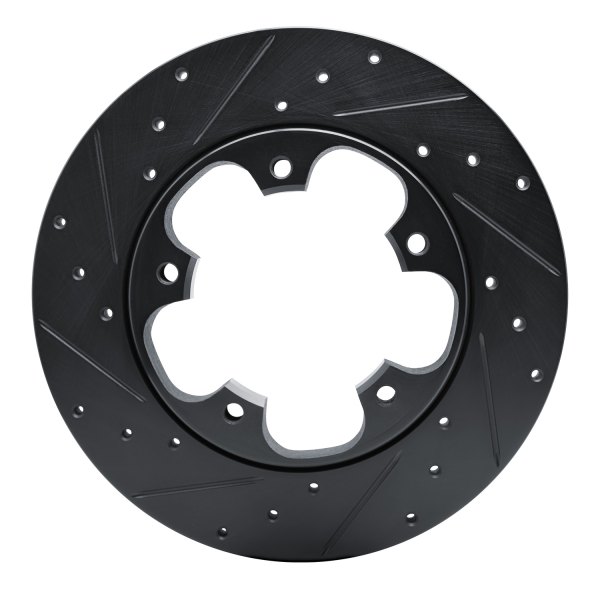 R1 Concepts® - eLINE™ Drilled and Slotted 1-Piece Rear Brake Rotor